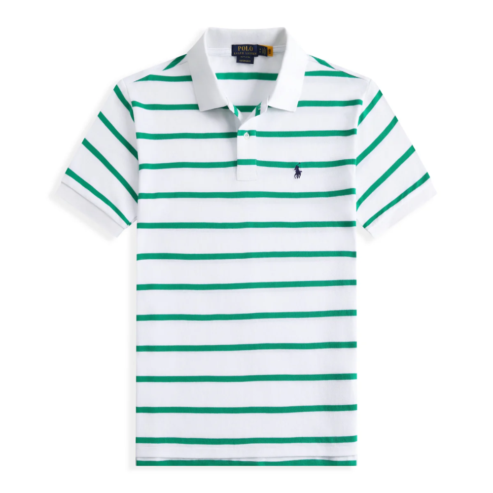 Vintage Striped Polo Shirt