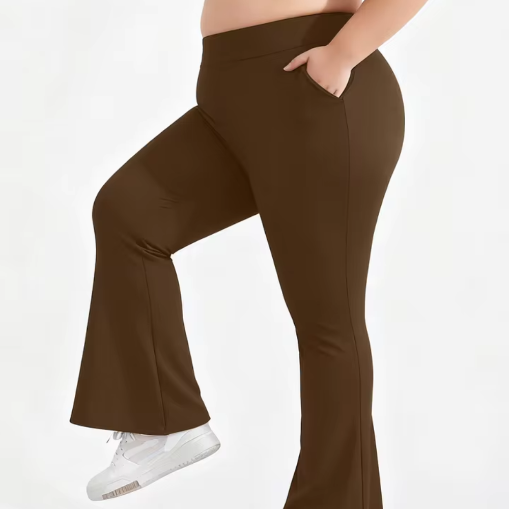 High Waisted Flare Yoga Pants with Pockets for Women – Bootcut Workout Leggings Activewear
