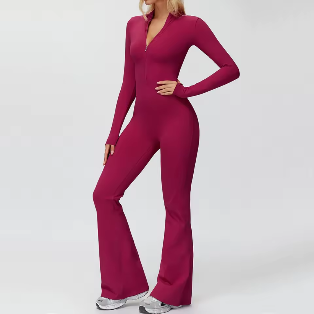 Women’s Winter 2 Piece Tracksuit – Zip Up Hoodie and Pants Workout Activewear Set