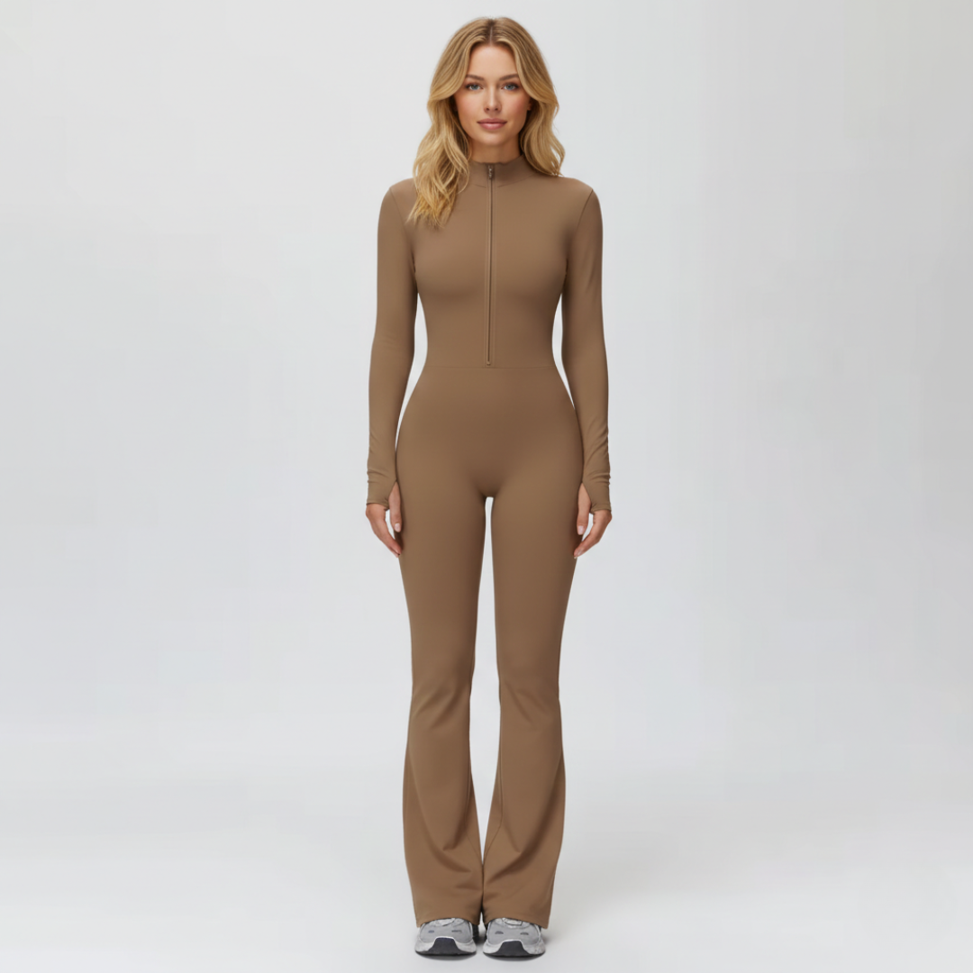 Women’s Winter 2 Piece Tracksuit – Zip Up Hoodie and Pants Workout Activewear Set