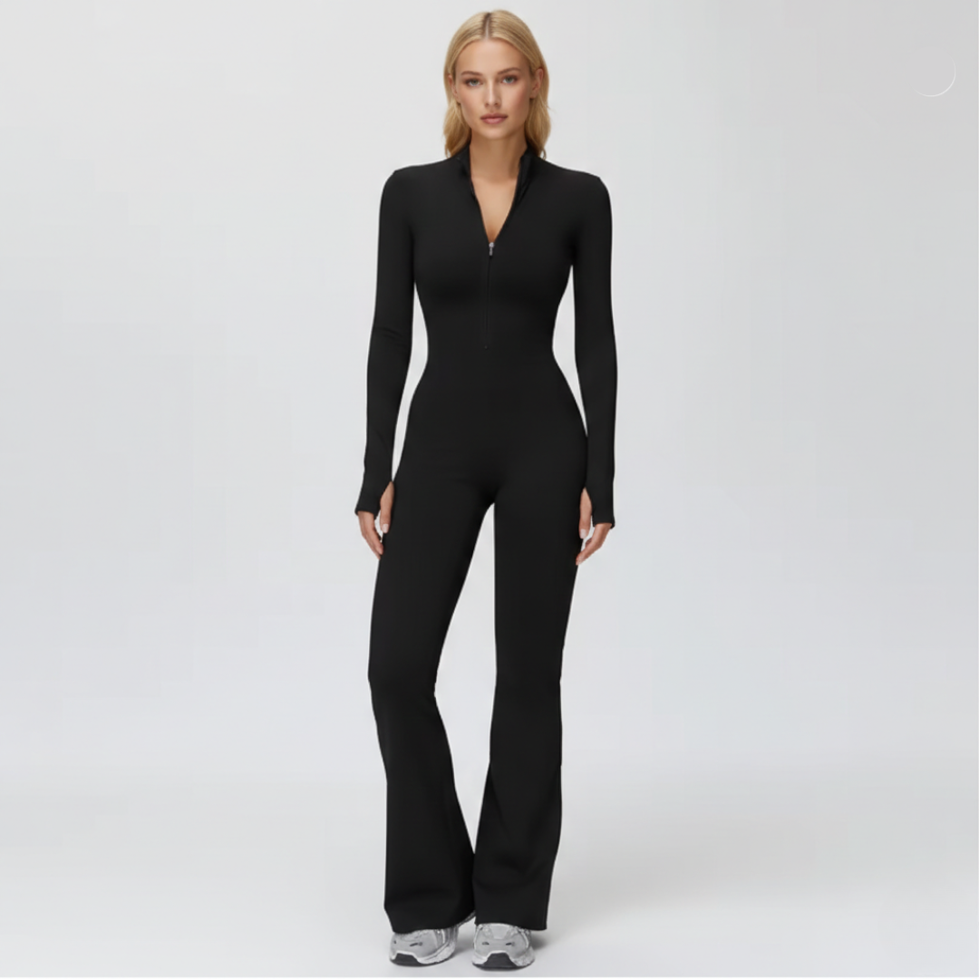 Women’s Winter 2 Piece Tracksuit – Zip Up Hoodie and Pants Workout Activewear Set