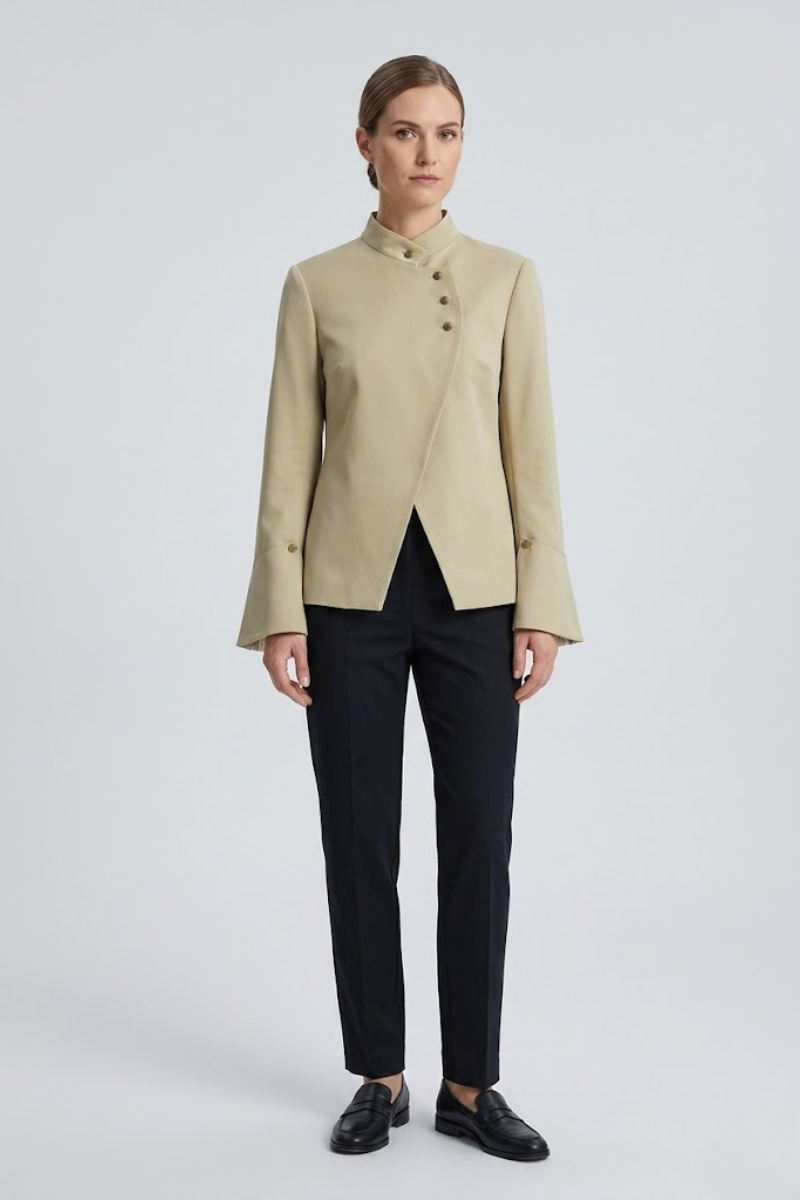Women's Blazer Jacket – Long Sleeve Office and Casual Outfit