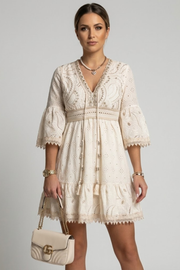 Women's Boho Ibiza Maxi Dress for Summer Holidays