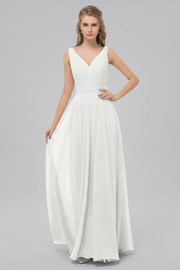Women's Chiffon Maxi Evening Dress