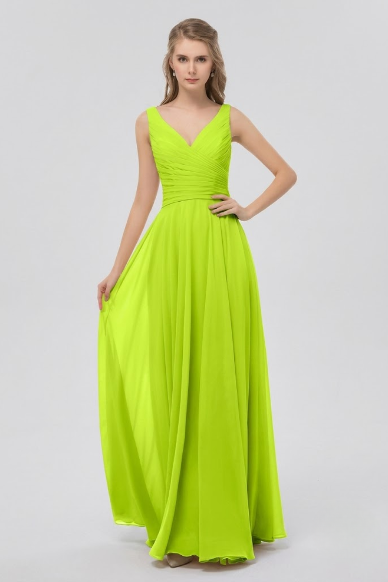 Women's Elegant Chiffon Maxi Dress