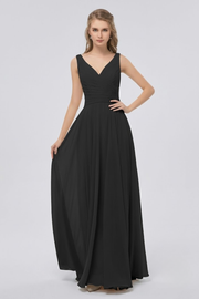 Women's Full Length Chiffon Maxi Dress