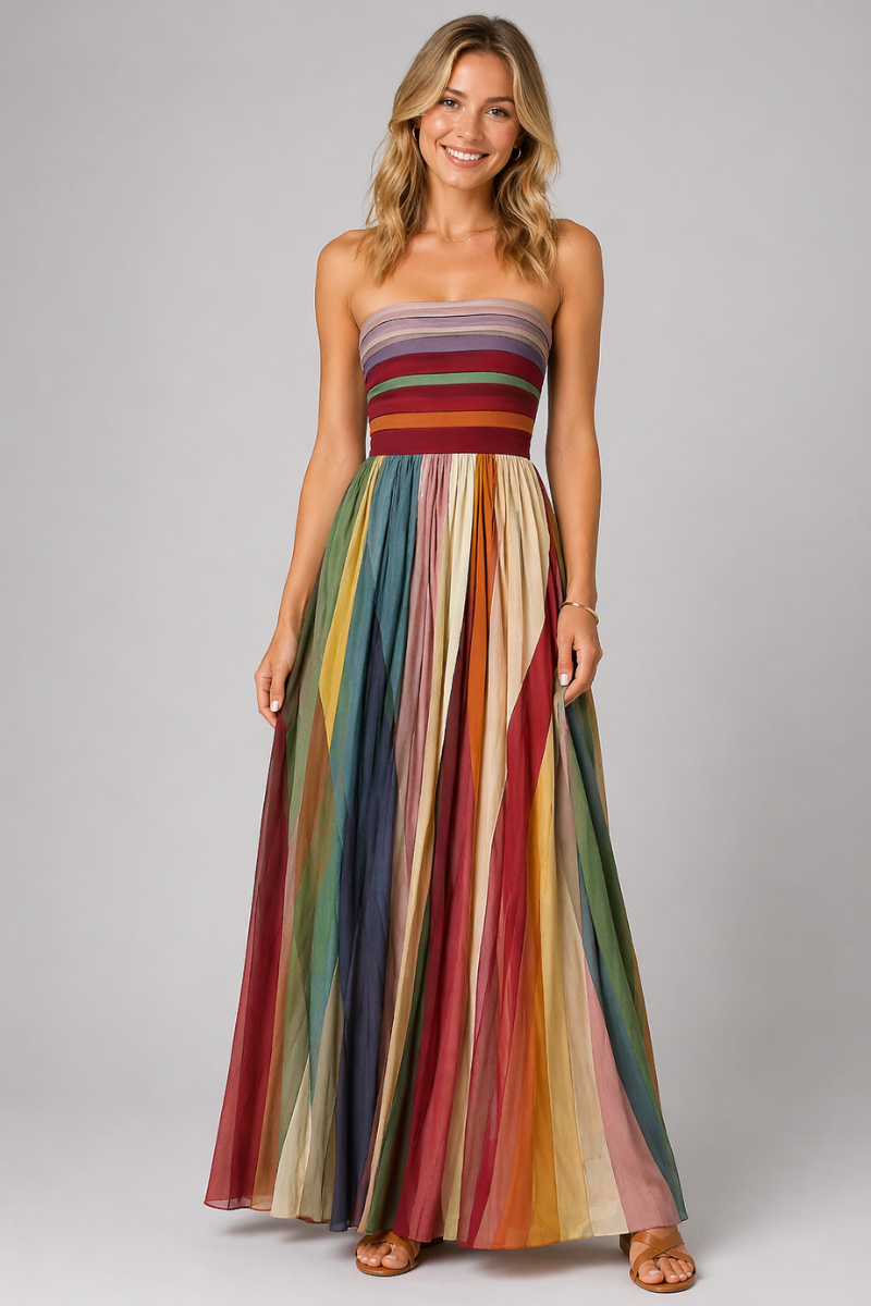 Women's Glam Maxi Dress - Holiday Evening Party Long Dress