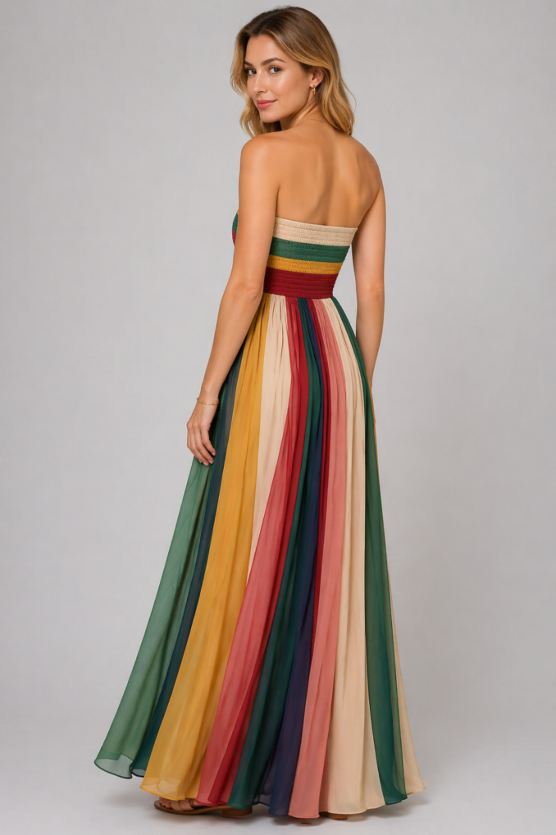 Women's Glam Maxi Dress - Holiday Evening Party Long Dress