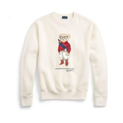 Women's Polo Ralph Lauren Jockey Polo Bear Fleece Sweatshirt