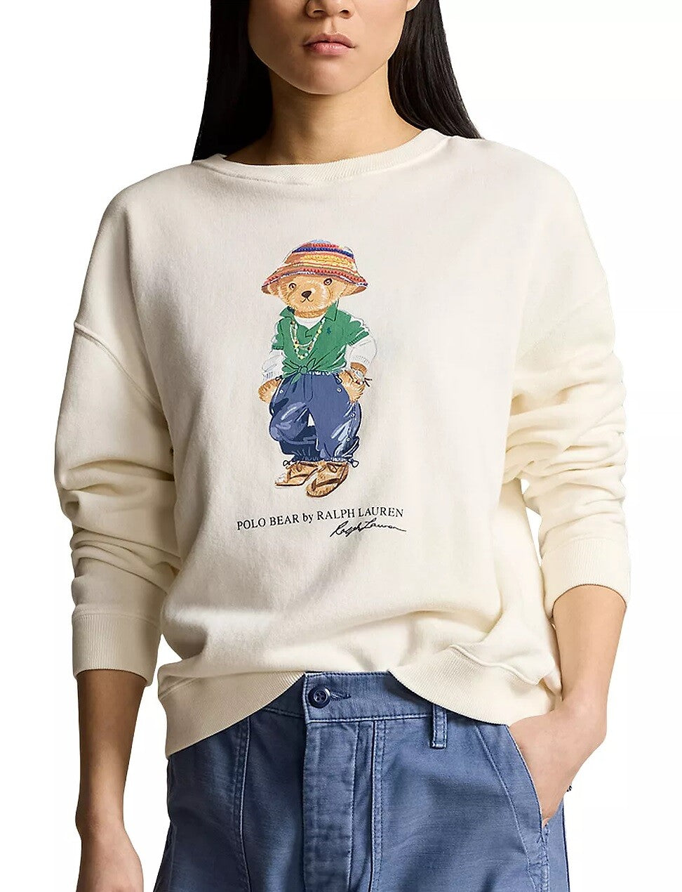 Women's Polo Bear sweatshirt
