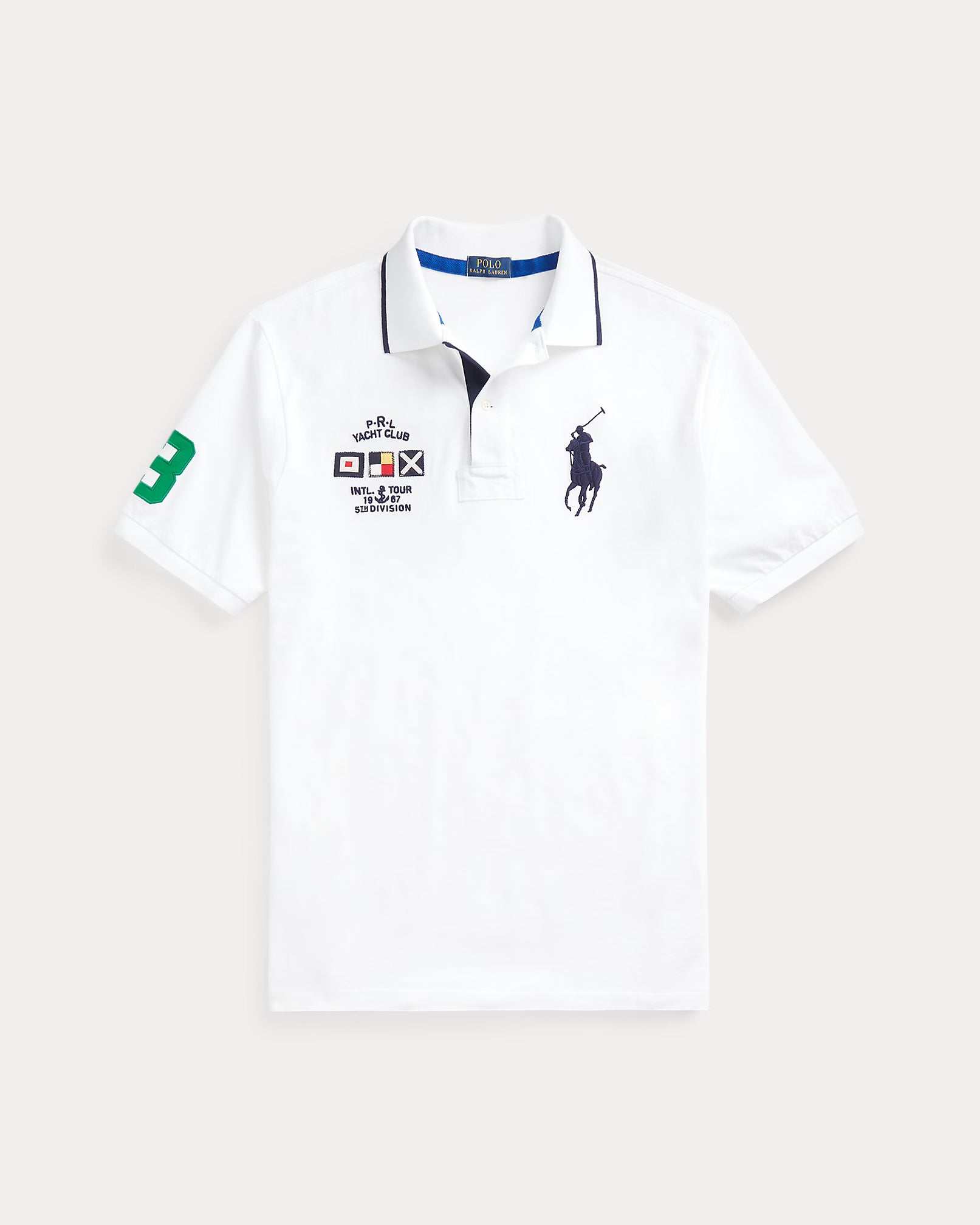 Yacht Club Mesh Polo Shirt