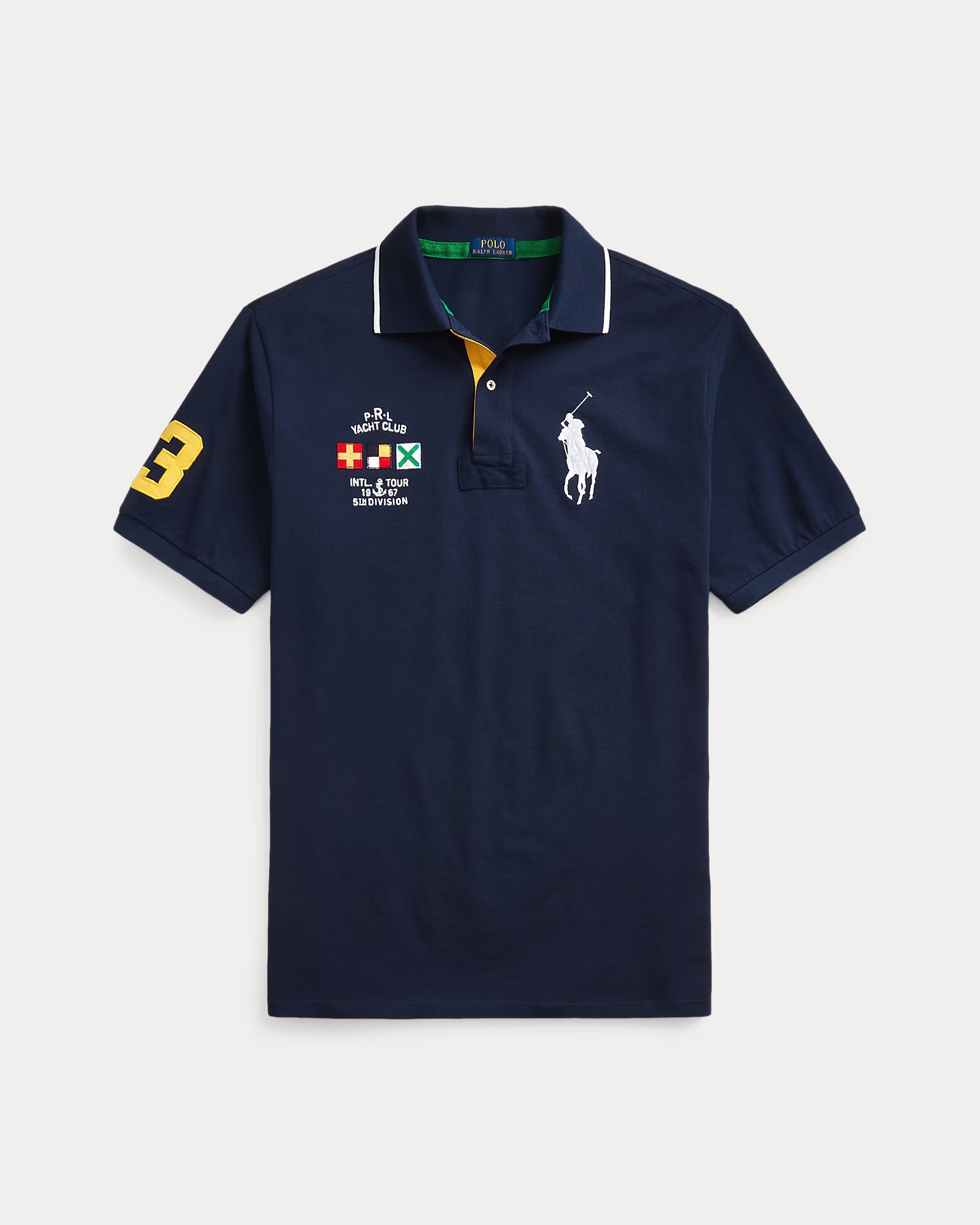 Yacht Club Mesh Polo Shirt