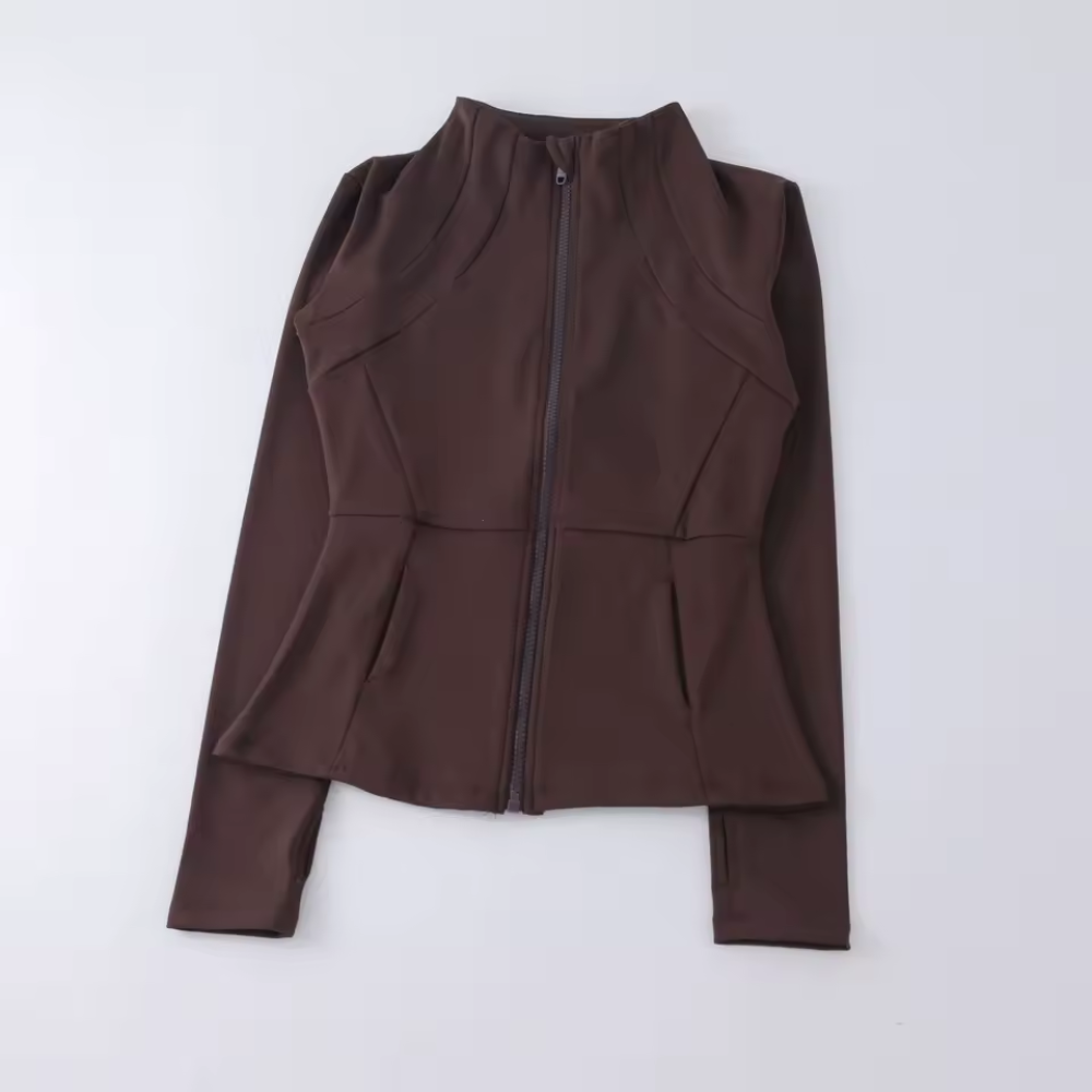 Women’s Lightweight Gym Pullover Jacket – Long Sleeve Training Top for Yoga and Running
