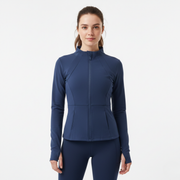 Women’s Lightweight Gym Pullover Jacket – Long Sleeve Training Top for Yoga and Running