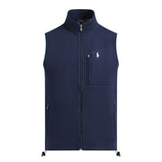 Polo Ralph Lauren Men's Double-Knit Cotton-Blend Full-Zip Vest