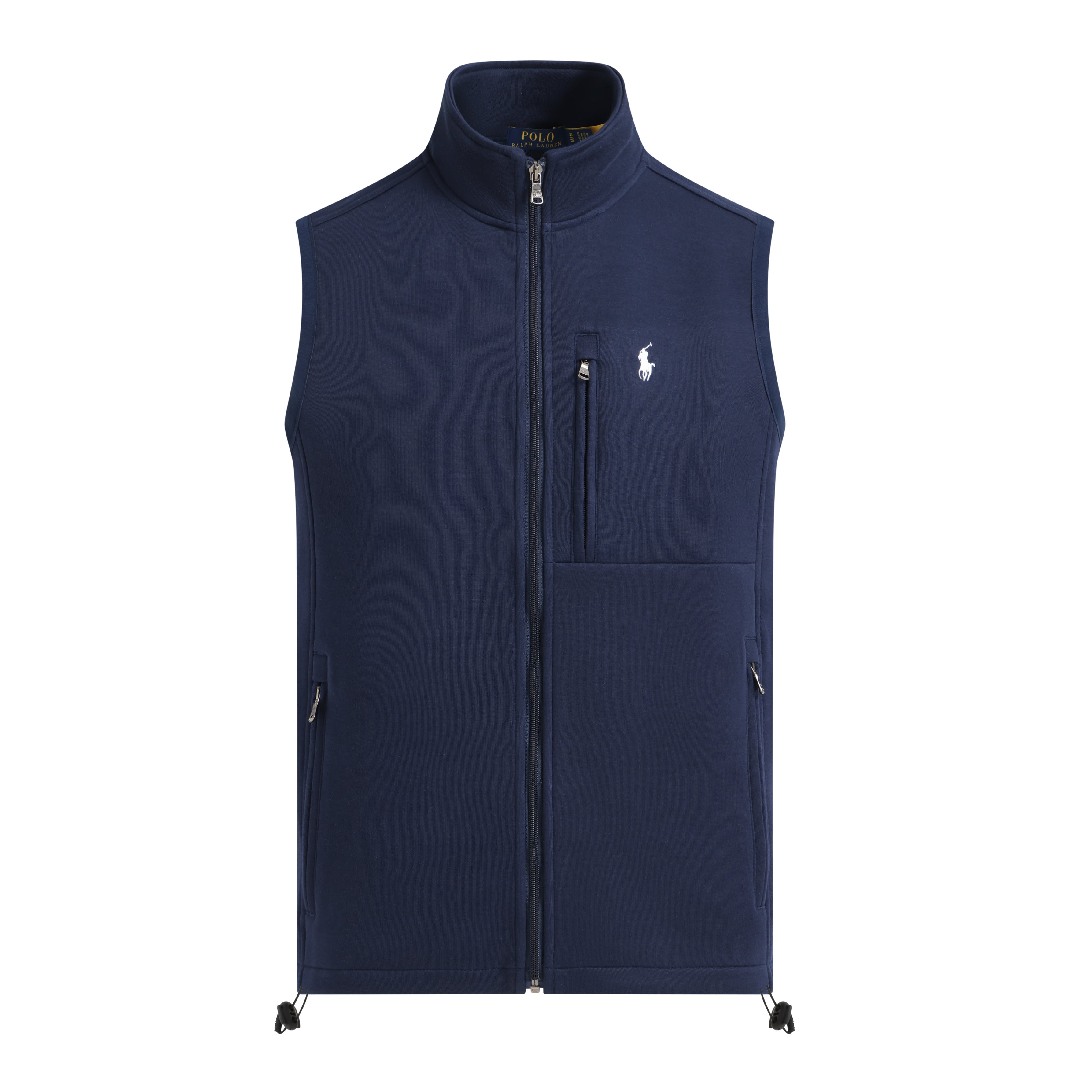 Polo Ralph Lauren Men's Double-Knit Cotton-Blend Full-Zip Vest