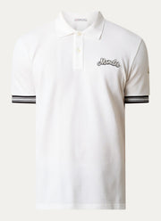 Moncler Men's Logo-Embroidered Polo Shirt