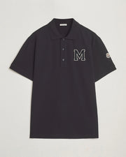 Moncler Men's M Monogram Cotton Piqué Polo Shirt