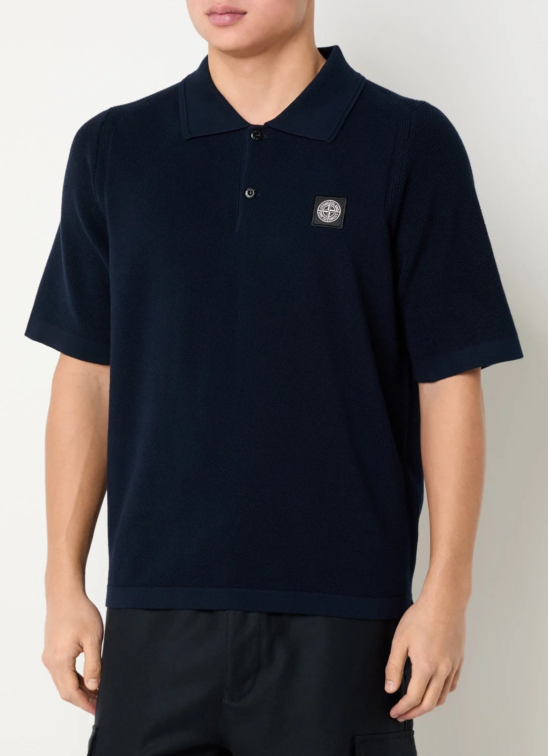 Stone Island S00B5 Regular Fit Polo Shirt with Logo