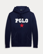 Polo Ralph Lauren Star Graphic Lettering Fleece Hoodie